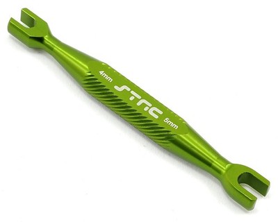 ST Racing Concepts Aluminium 4/5 mm Spannschlossschlüssel (grün) [SPTST5475G]