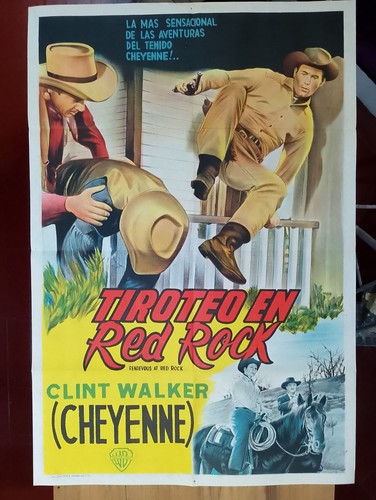 Clint Walker (Cheyenne): Rendezvous at Red Rock. 1S, Original Argentina p279 - 第 1/1 張圖片