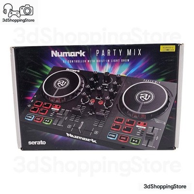 Numark Party Mix II DJ Controller mit Lichtshow und Serato Integration