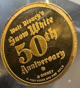 アンティークディズニー 金貨 1/4 TROY oz 24金 .999 Disney Gold Coin | eBay