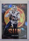 2025 Topps Cosmic Chrome Josh Allen Sun (RAW)