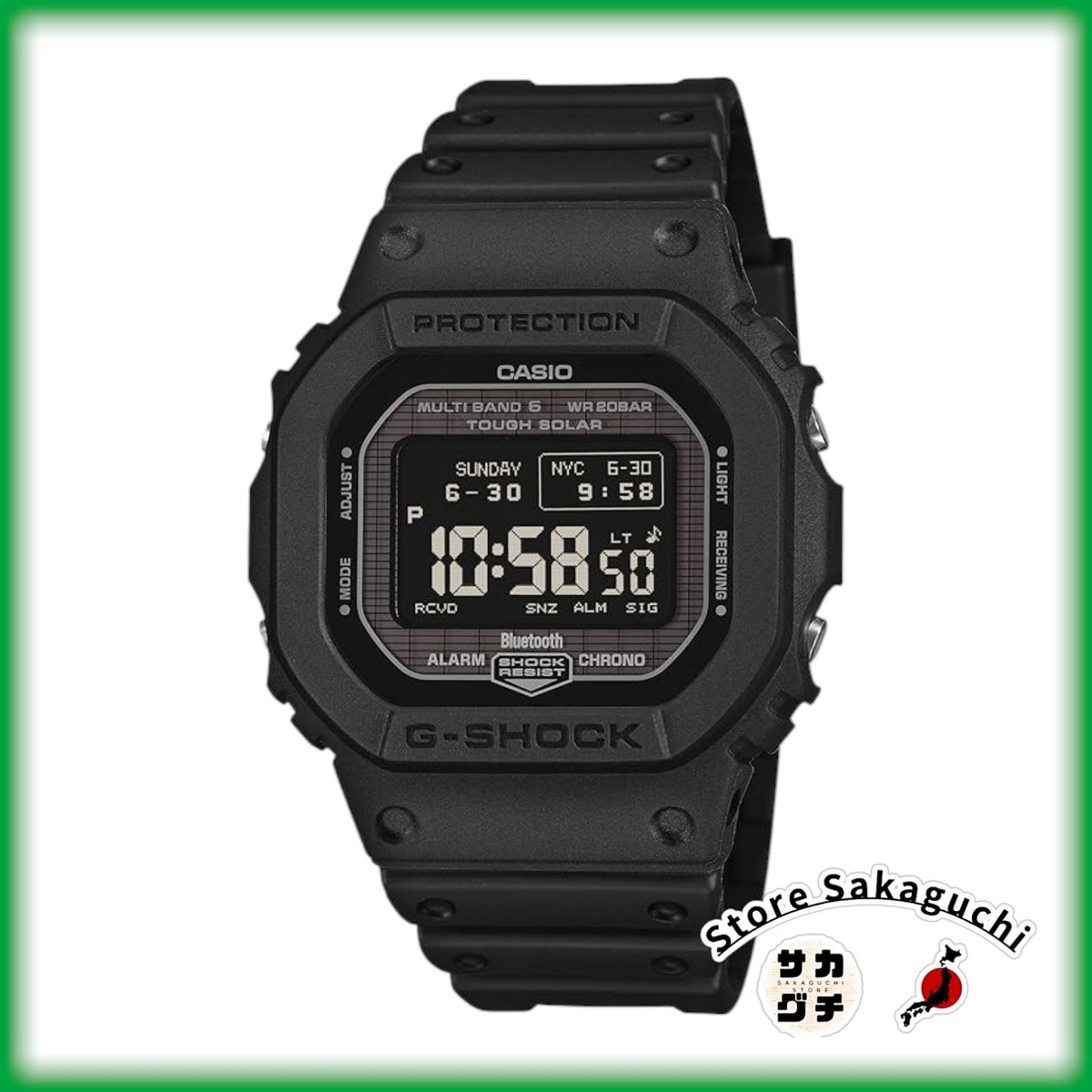 Casio G-SHOCK GW-BX5600-1A1JF Digital Watch Bluetooth Solar Radio 