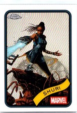 2025 Topps Chrome Marvel #96 Shuri Refractor