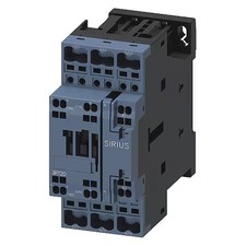 Siemens 3Rt20262ac20 Iec Magnetic Contactor, 1Nc/1No, 24V Ac, 3 P,