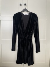 Ivyrevel Black Velvet Dress Little Black Dress