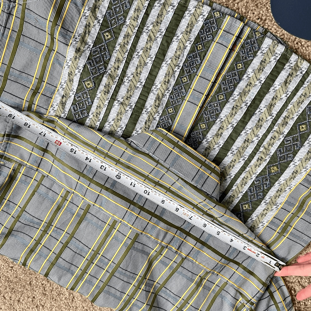 Robert Graham Patchwork Panel Button-Down Shirt  … - image 14