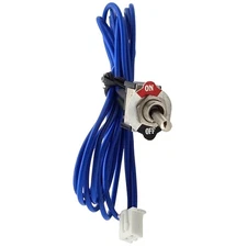 Mini SPST On Off Toggle Switch 6A 125VAC / 3A 250VAC Panel Mount Pre-Wired