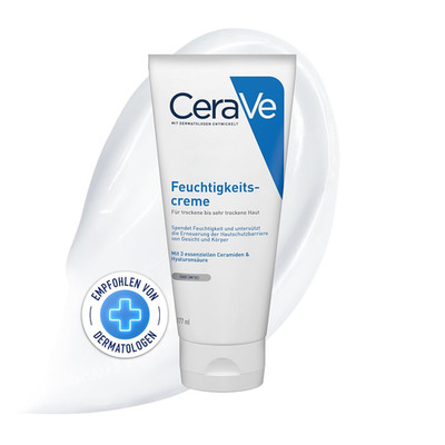 Cerave Feuchtigkeitscreme Für Körper Und Gesicht, Creme Für Trockene Bis Sehr Tr