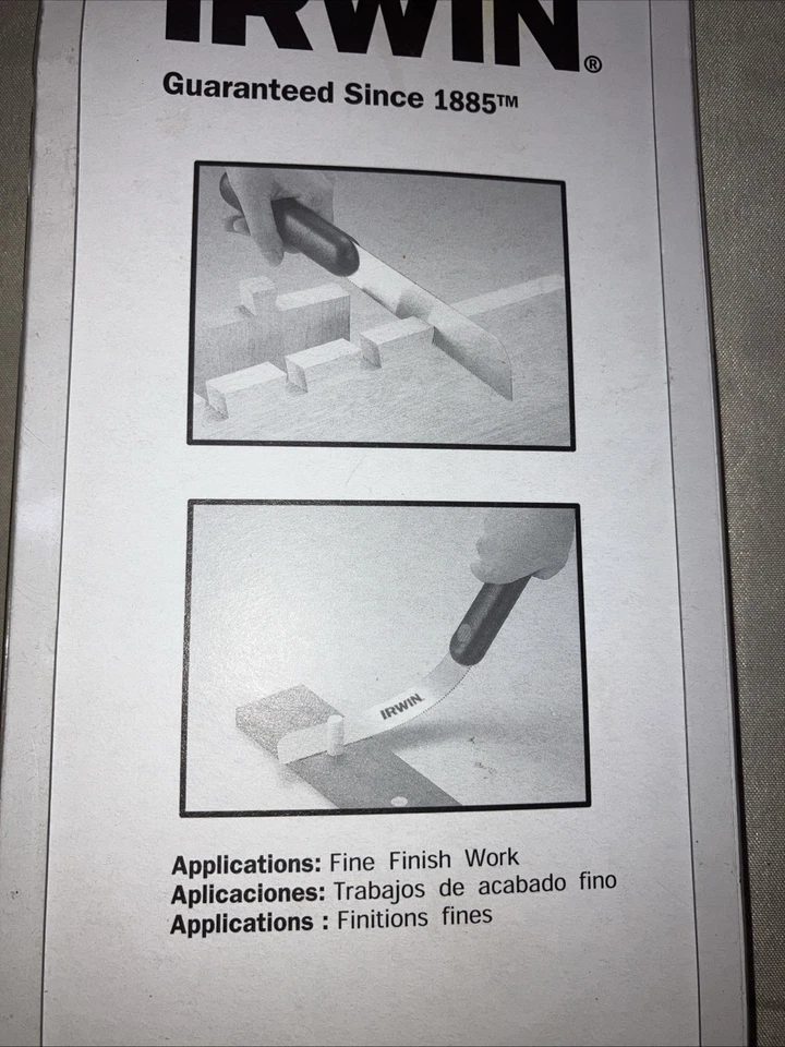 Tirador de sierra de cola de milano Irwin 7-5/8" - 22PT - #213104 Foto 4 de 4