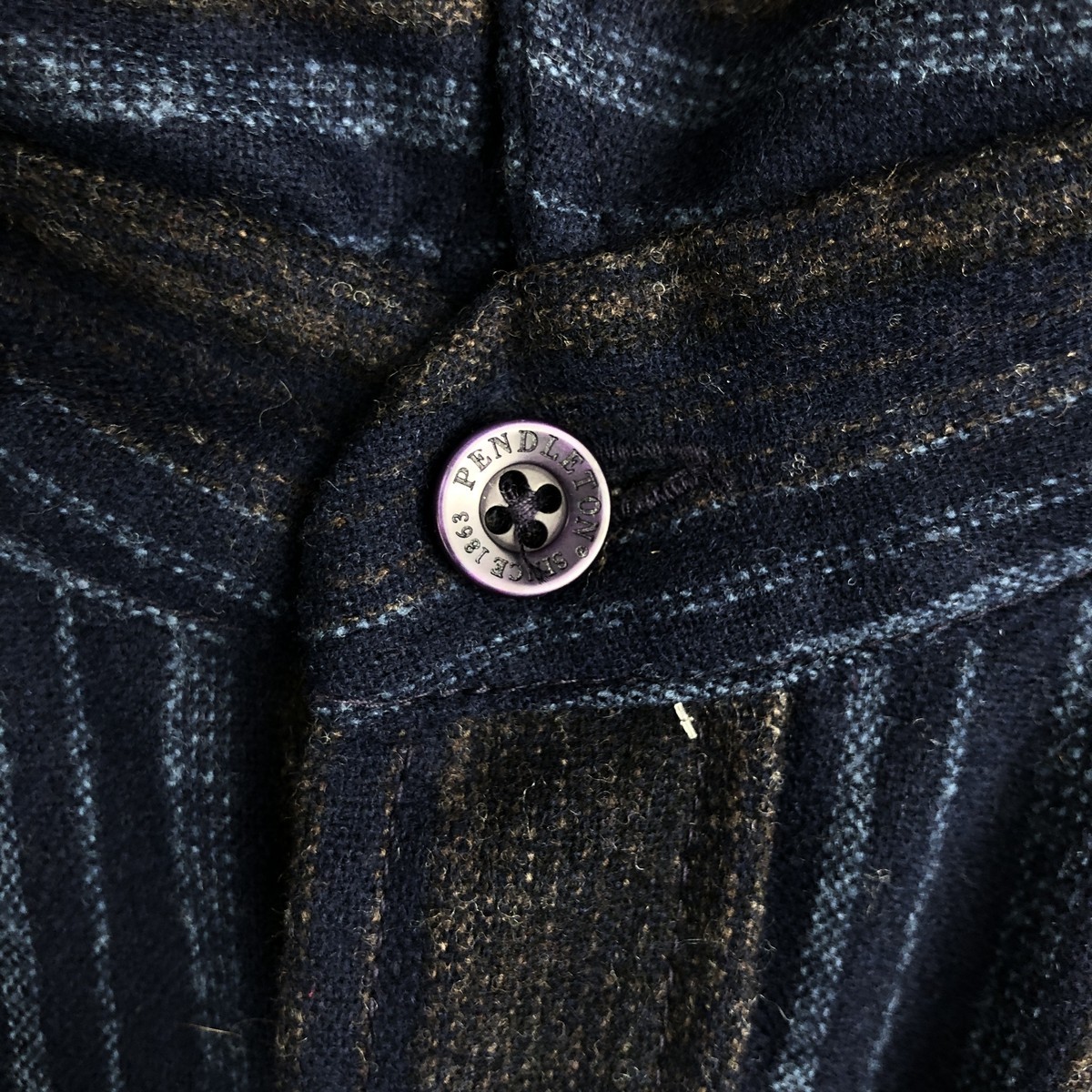 Vintage Pendleton Canyon Stripe Pattern Long Slee… - image 5