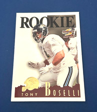 1995 Score Summit Football Tony Boselli Rookie Card #160 HOF Set Break NM. rookie card picture
