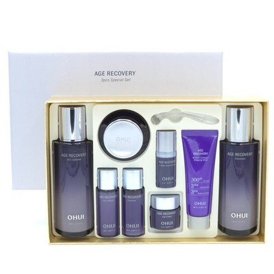 O HUI Age Recovery 3pcs Special Set 8 Items Firming Anti Wrinkle K