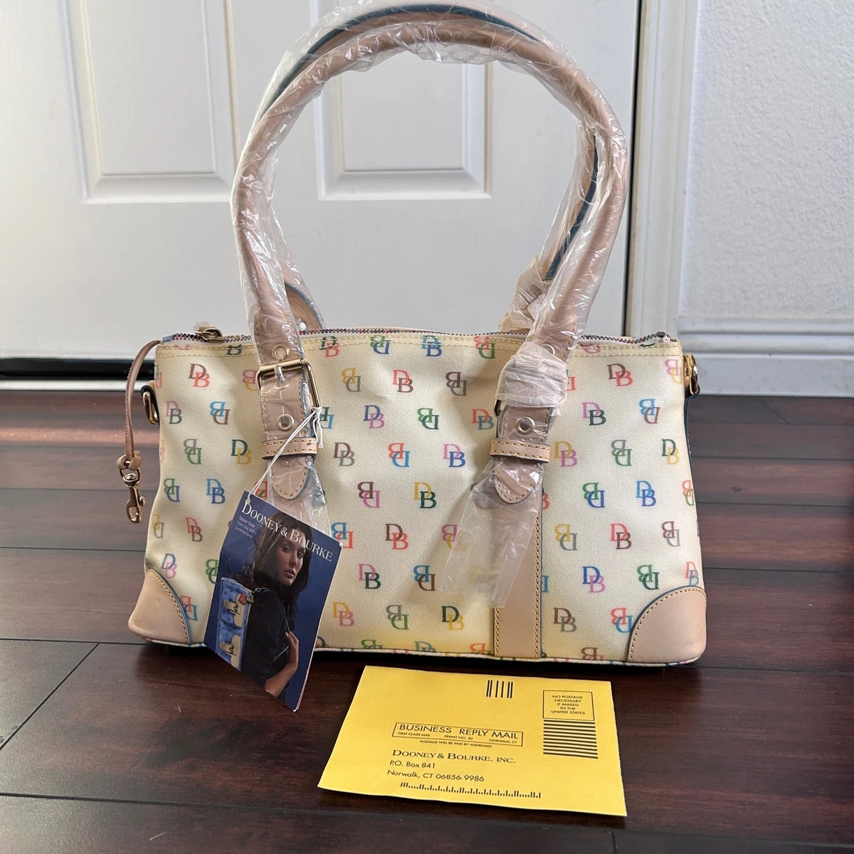 Dooney & Bourke サッチェル/トップハンドルバッグ ホワイトバッグ