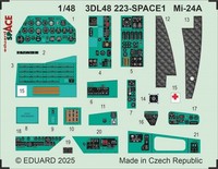 Mi-24A Space Trumpeter / 1:48 - Eduard 3DL48223