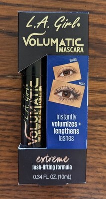 L.A. Girl Volumatic Mascara Bright Blue Volumizing Lash Lifting 0.34 fl oz
