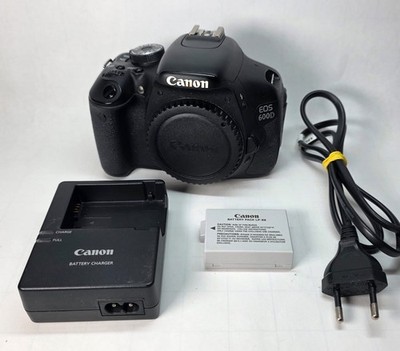 Digitalkamera Canon EOS 600D-FULL-HD-18.0MP -nur Body, mit 1 Jahr Gewährleistung