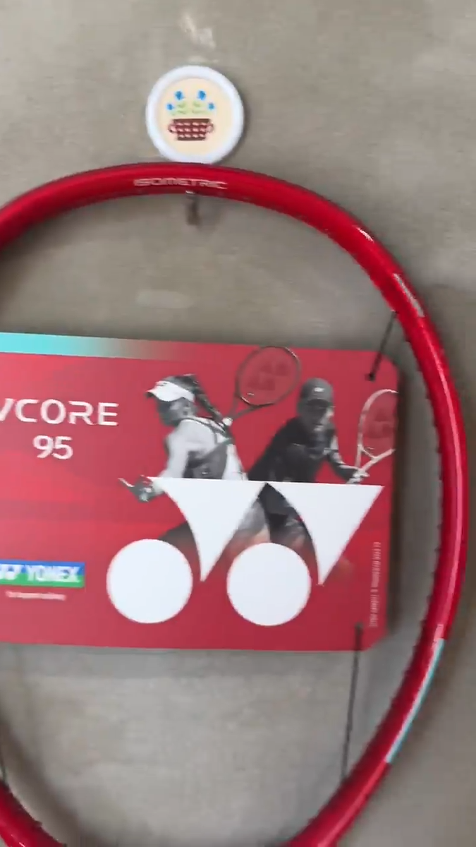 Yonex 2026 VCORE 95 Tennis Racquet Racket 95sq 310g G2 G3 16x20
