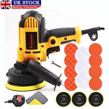 5" Rotary Car Polisher Polish Buffer Waxing Machine Variable Speed Kit Towel Pad