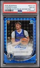 2025 BOWMAN COOPER FLAGG CHROME AUTO-BLUE GEOMETRIC /150 PSA 8