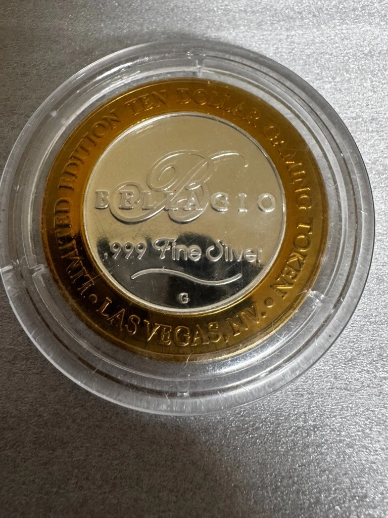 Bellagio Silver Indiana Collectible Casino Tokens for sale | eBay
