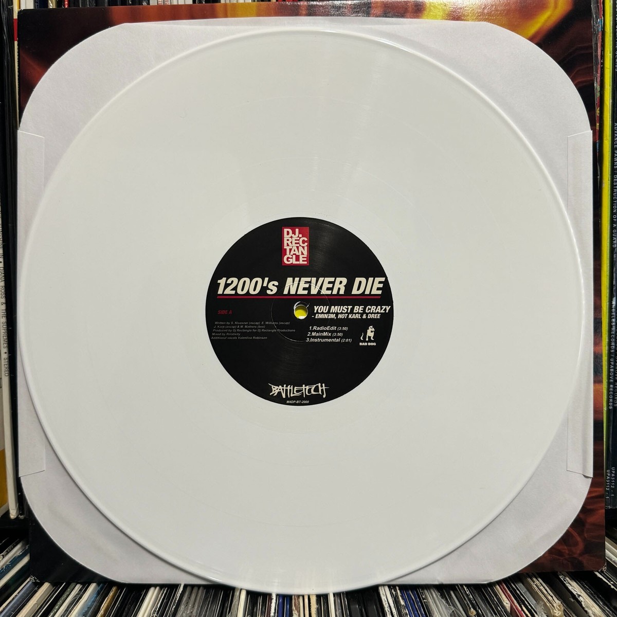 DJ RECTANGLE - YOU MUST BE CRAZY (12