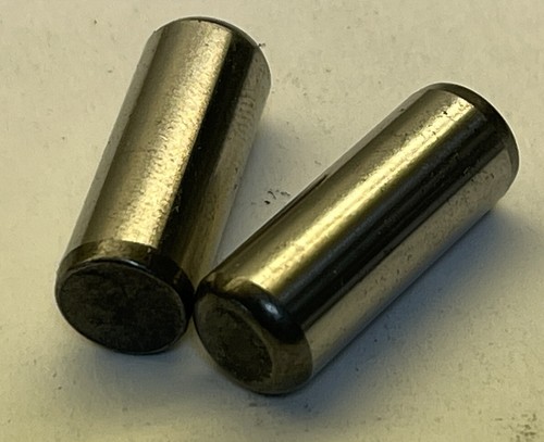 Dowel Pins, 3/8" Diameter x 1", Alloy Steel Qty.2 (23MY41)