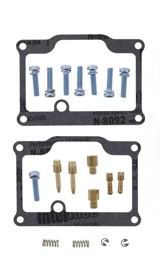 Arctic Cat Bearcat 440 Carburetor Carb Repair Rebuild Kit 1995 1996 1997 1998 - Image 3 of 4