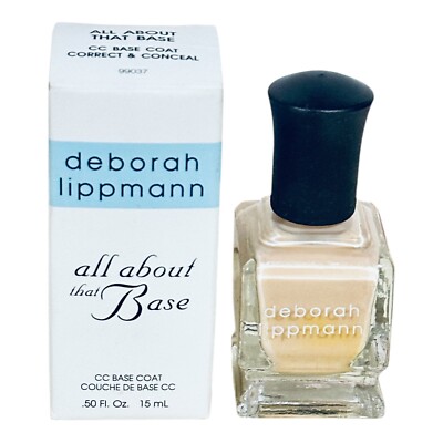 Deborah Lippmann All About That Base CC Base Coat new inbox 