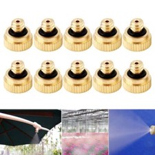 Brass Misting Nozzles water mister Sprinkle For Cooling System 0.012" 10/24 UNC