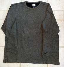 Tommy Bahama Cotton Blend Crewneck Pullover Sweater Gray Medium