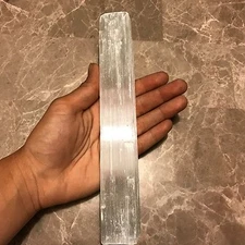 Very Large Selenite Rough Stick/Log - (1) Stick/Log - Very Nice Specimen! 
