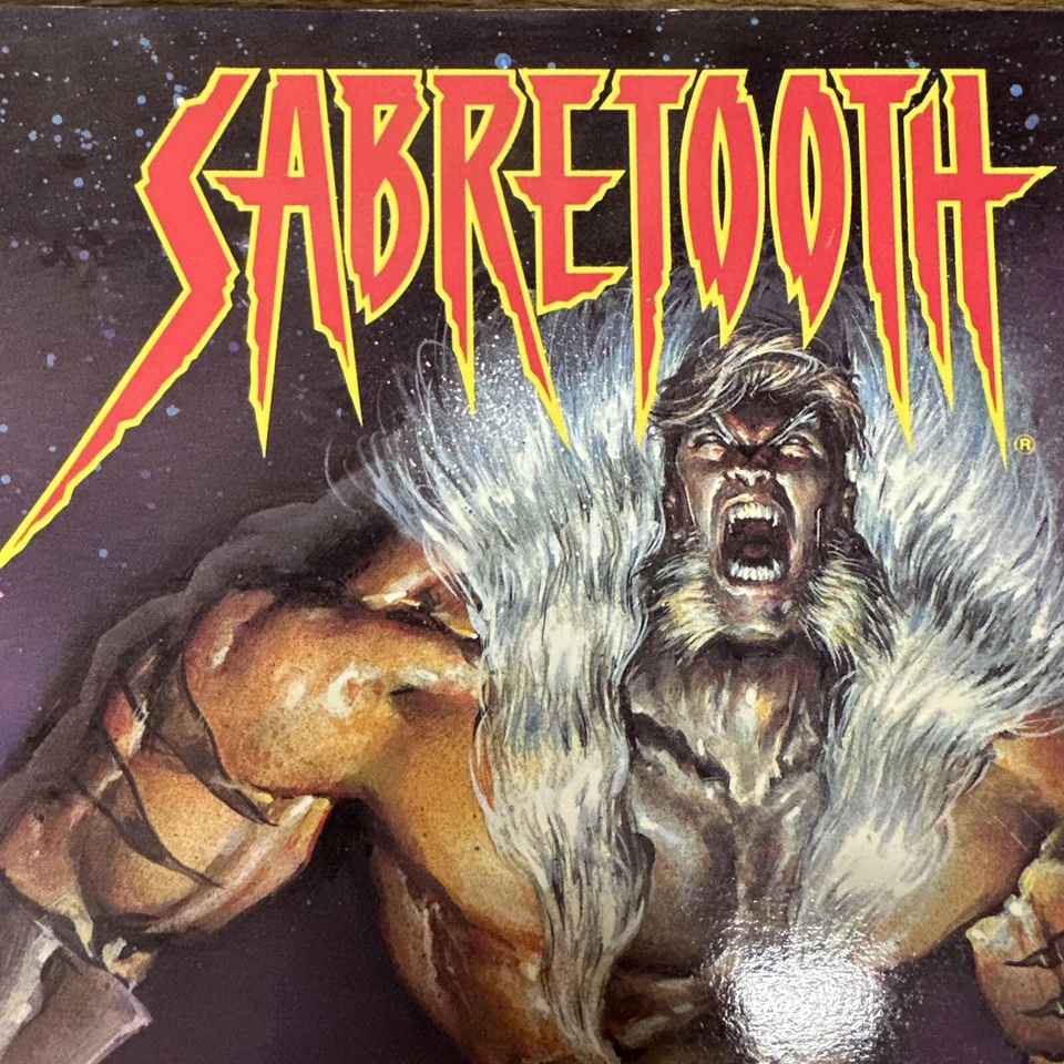 X-Men Sabretooth Death Hunt Larry Hana Texiera 1995 Paperback Graphic Novel  — 第 2/4 张图片