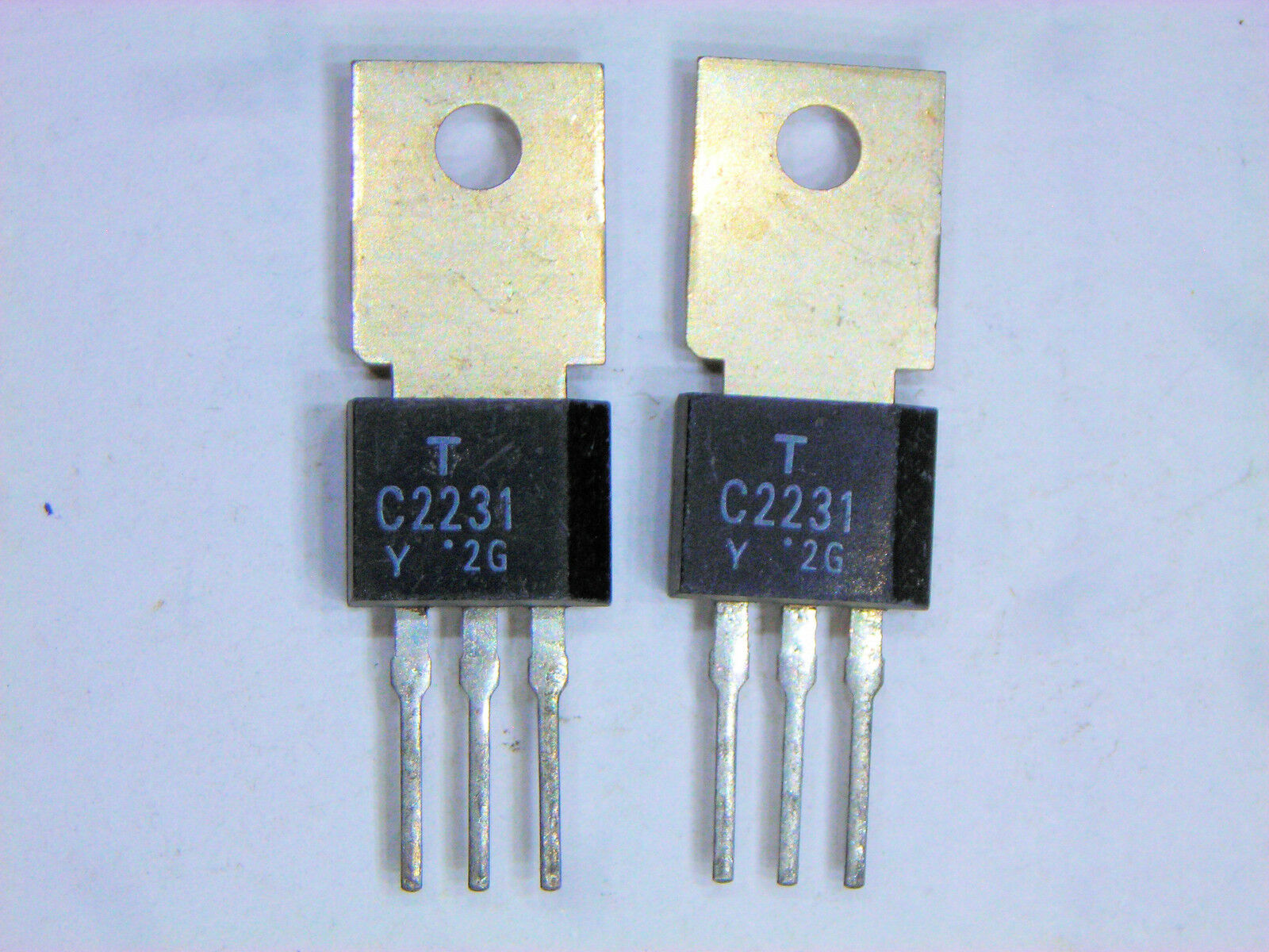 2SC2231 "Original" Toshiba Transistor 2 pcs