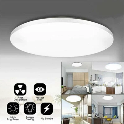 SUNYDEAL LED Ceiling Light 72W Panel Down Lights Bedroom Kitchen Living Room Wall Lamp