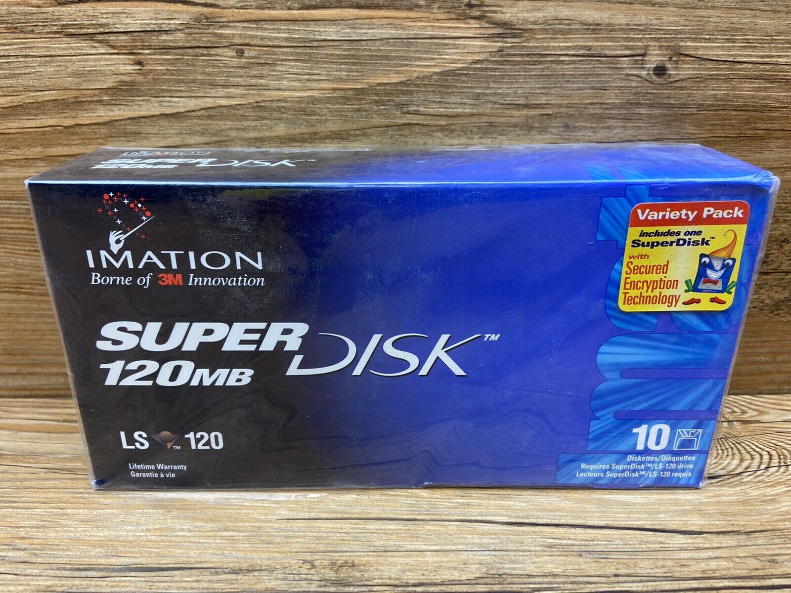 IMATION 3M Innovation 10-Pack SuperDisk 120MB LS-120  NIS