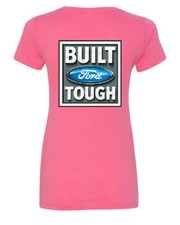 Built Tough V-Neck T-Shirt Licensed Ford Truck 4x4 F150 Mustang
