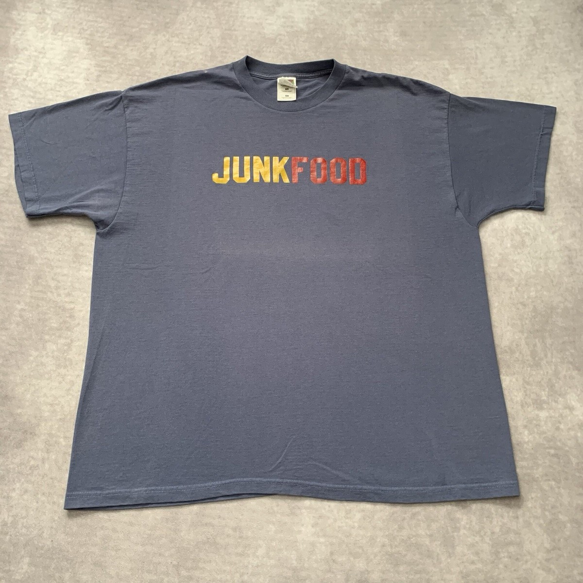【新品・未使用】NEE JUNK FOOD TEE XL 12ms103_heather-