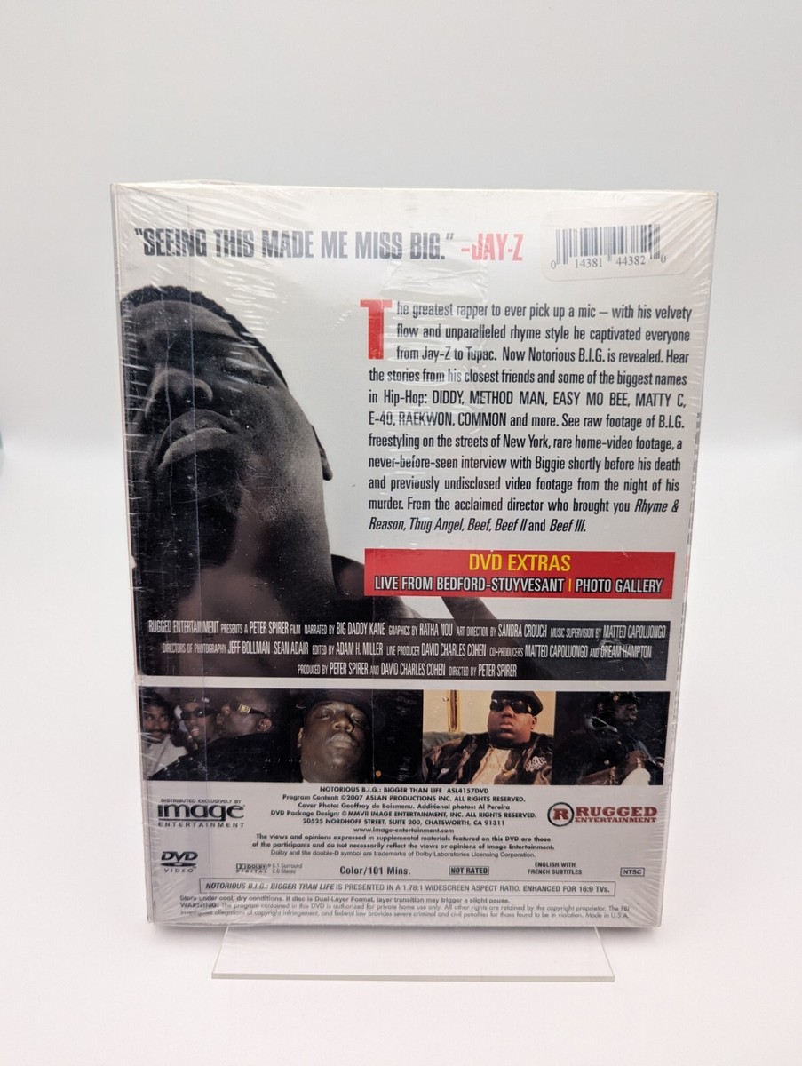 Sealed! Notorious Big / Bigger than Life (DVD) 14381443820| eBay