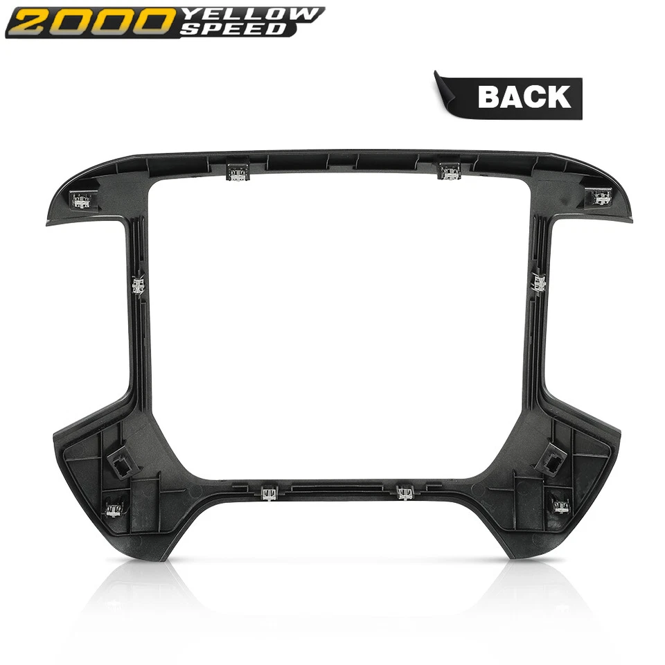 Dash Center Radio Control Bezel Panel Fit For 2014-2020 Silverado Sierra  - Image 3 of 4