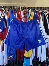 1990s 2000s ADIDAS VINTAGE SHORTS FOOTBAL SOCCER sz L MEN BLUE
