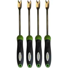 Garden Guru Dandelion Weeder Tool with Ergonomic Handle (4 Pack)
