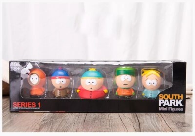 Lot De 5 Figurines South Park 6cm - Collection, Cadeau, Sans Boîte