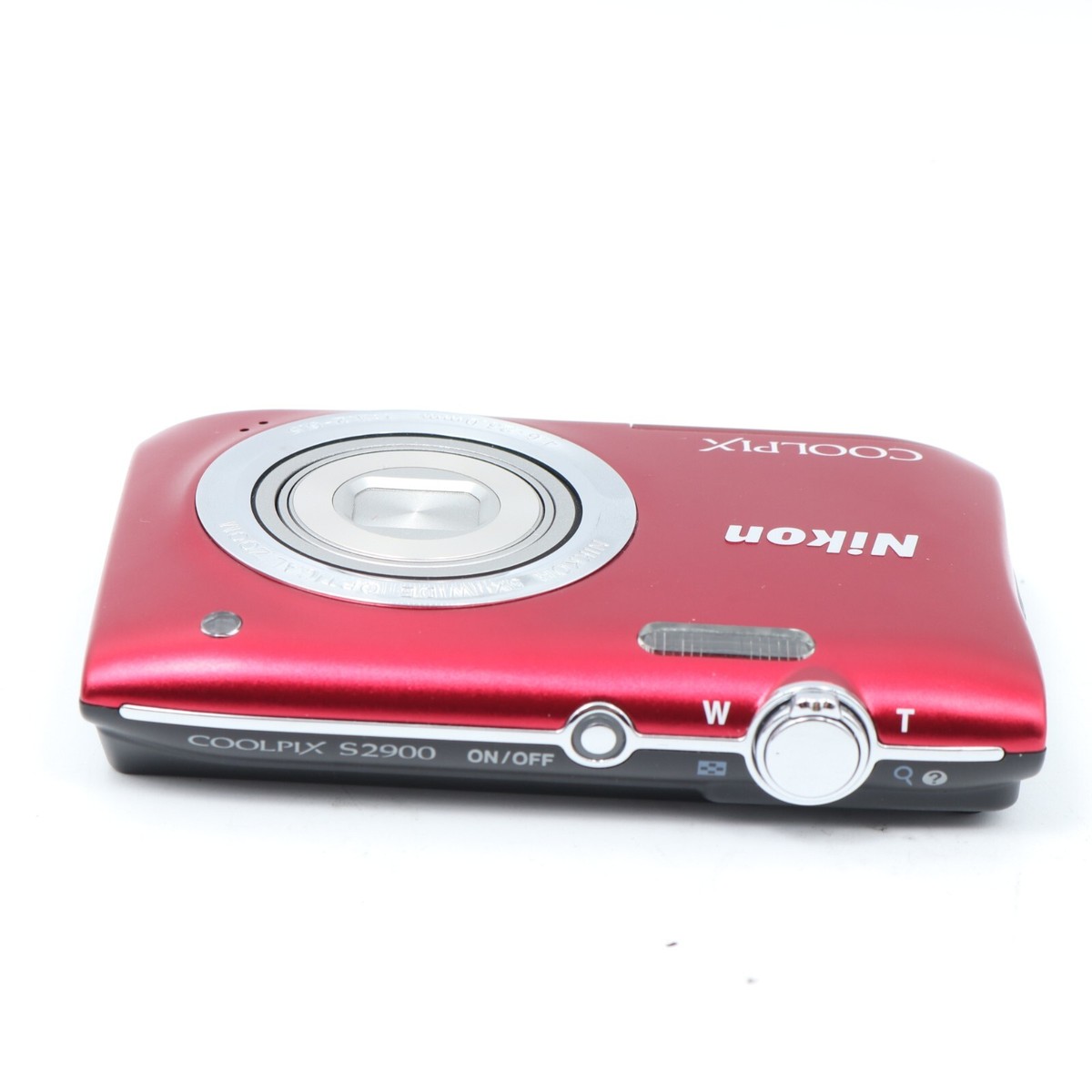Nikon COOLPIX S2900 Red 20.0MP Compact Digital Camera From