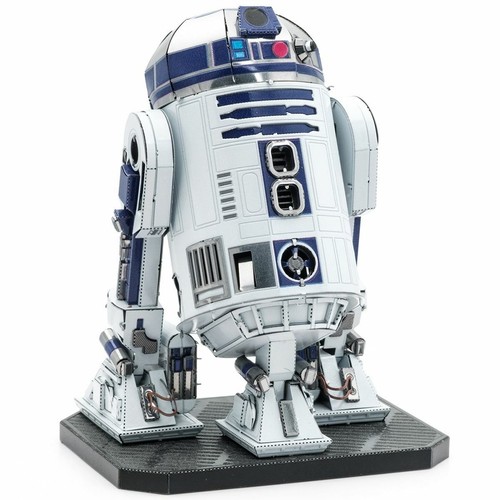 Metal Earth ICONX Star Wars R2-D2 Robot 3D Steel DIY Model Building Kit - Picture 7 of 9