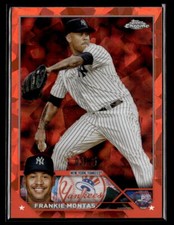 2023 Topps Chrome Update Sapphire #USCS276 Frankie Montas Orange /25