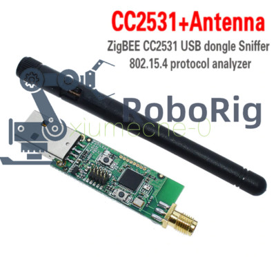 NEW USB CC2531 Bluetooth 4.0 Protocol Analyzer Sniffer With External Antenna