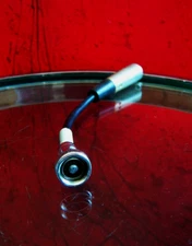 Vintage 1960's XLR male Switchcraft to 5/8 microphone cable Shure Turner # 2