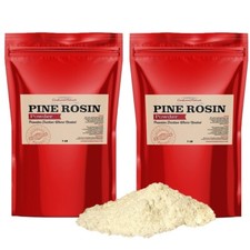 2 lb POWDER Pine Gum Rosin Colophony Hand Chipped - Violin Solder Health DIY