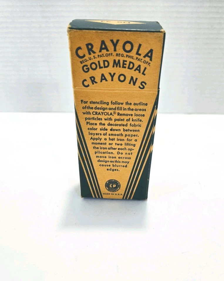Antique Rubens Crayola Crayons by Binney and Smith 24 count  Nice Vintage  - Image 2 of 4