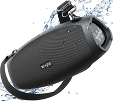 120W MAX 70W RMS speaker bluetooth heavy bass, IPX6 waterproof and dustproof wir